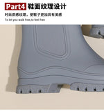 Rain Boots Women Garden Galoshes Waterproof Rubber Chelsea Boot Female Non-slip Rainshoes Fishing Water Shoes Botas Lluvia Mujer