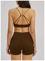 Back Beauty Sports Bra Anti-Sweat Fitness Top Women Sports Underwear Yoga Bra Shockproof Top Push Up Sport Bra Gym Workout Top
