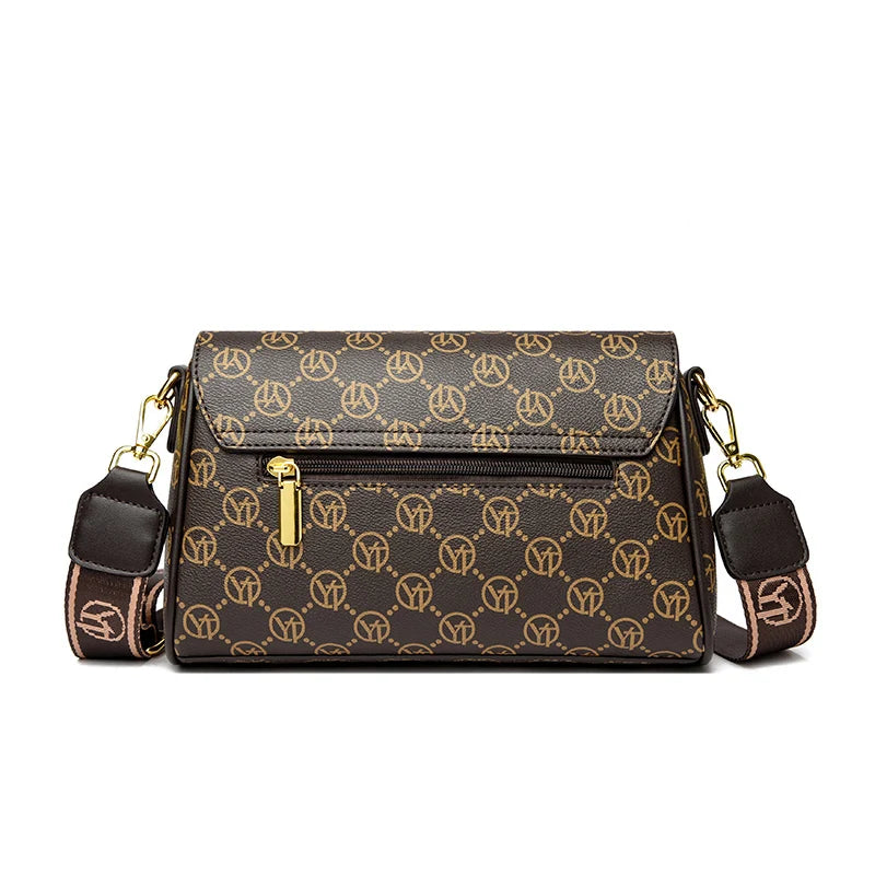 New Fashion Luxury Brand Women's Shoulder Bag High Quality Lady Crossbody Bag Round Women's Wallet Waterproof Women's Handbags