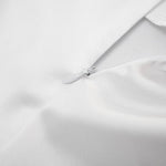 Trendix White Asymmetrical Cover Up For Women Fashion Ruffle Hem Loose Short Sleeve Shirts Casual Elegant Commuting Pullover Top