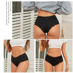 Women's Seamless Cotton Briefs Women Panties Solid Color Breathable Underwear Female Low Waist Soft Lingerie S-XXL