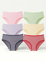 2Pcs/Set Women High Rise Panties Seamless Underwear Winter Warm Underpants Breathable Briefs Female Sexy Lingerie