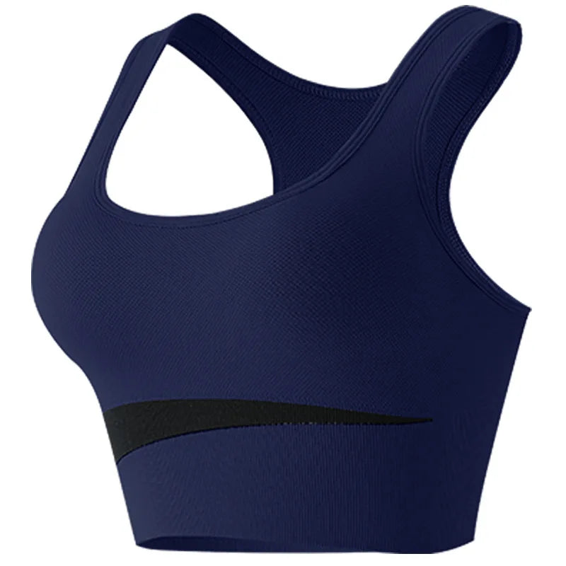 Sexy Beauty Back Top Sports Women's Underwear Shockproof No Steel Ring Bra Fitness Yoga Wireless Quick-drying Sports Bralette