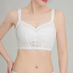 4/4 Cotton Cup Big Chest Appears Small Undercover for Underwire Bra Lightweight Breathable Seamless and Soft Support OW6059