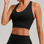 Fitness Bra Workout Tops Gym Push Up Fitness Underwear Sports Bras Sexy Athletic Sport Bra Women Backless Gym Yoga Crop Top