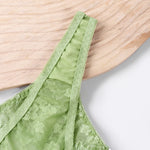 3 Pcs Plus Size Womens Sexy Lace Thongs Breathable and Comfortable Stretch Underwear Lace-Trimmed Designs with Elegant