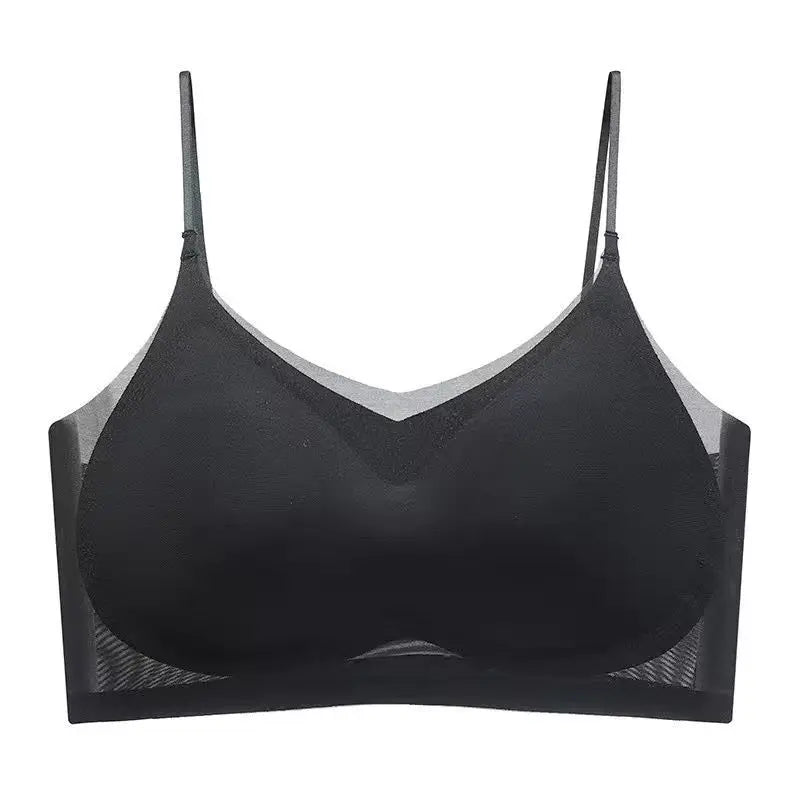 Skin Tone Invisible Bra Strapless Backless Seamless Ultra Thin Comfort Fit Military Training Bralette Pack Value Set Sweatproof