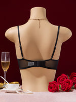 Floral Pattern Valentine's Day Sexy Elegant V-Neck Underwear Single Piece Designed Specifically for Ladies