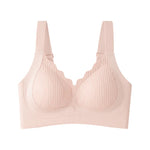 Minimizer Bra for Women Soft Support Seamless Shaping Side Control Push-Up Anti-Sag Bra Underwear Full Coverage Bralette