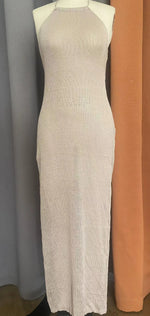 Sexy High Slit Crochet Knitted Tunic Beach Cover Up Long Dress Cover-ups Beach Dress Beach Wear Sarong Beachwear Female Women