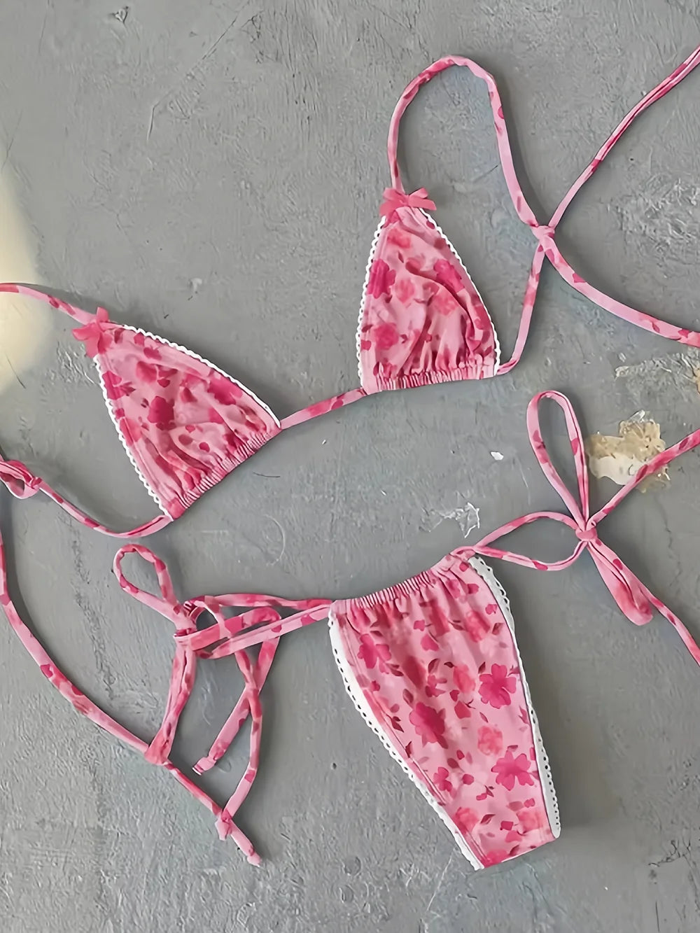 Micro Bikini Push Up Women Swimsuits 2026 Sexy Female Swimwear Brazilian Bikini Set Thong Biquini Swim Suits Print Beachwear