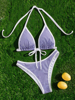 Sexy Women's Swimsuit Two-piece Bikinis Sets Two-piece Beach Trend Bikini Female Swimwear for Bathing Suit Woman Beachwear