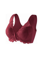 New Ladies Lace Front Clasp Nursing Bra Women Gathering Anti-sagging Underwear Woman Vest Comfortable Bra Lady Nursing Underwear