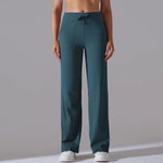 New Yoga Straight Leg Sweatpants Straight Leg Women's Loose Tracksuit Pants Wide Leg Outdoor Gym Running Casual Tracksuit Pants