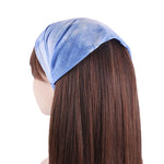 Elastic Tie Dye Cotton Headbands Turban Head Wrap for Women Girl Hair Bands Hair Bandage Beach Vintage Sports Headband