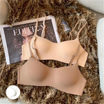 Seamless Tube Top Underwear Small Chest Bras Women's Upper Support Bra Beautiful Back No Steel Ring Female Sexy Lingerie