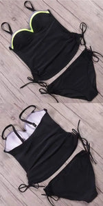 Summer Two Pieces Swimsuits Woman Push Up Swimwear Female Tankini Sets Beachwear Brazilian Bathing Suit Sports Women Bathers