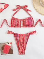 New Sexy Bikini Women's Swimsuit Micro Swimwear High Cut Bandeau Bikinis Sets Two Piece Bathing Suit Swimming for Beach Wear