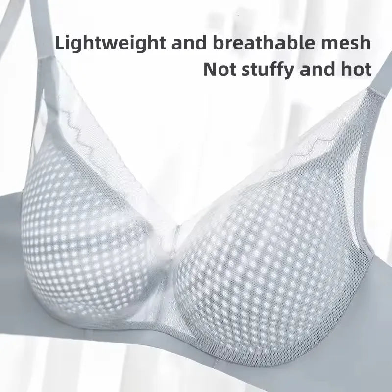 Breathable Quick To Dry Underwear Women's Comfortable Underwear Seamless Bra Seamless Soft Support Breast Anti Sagging Bra