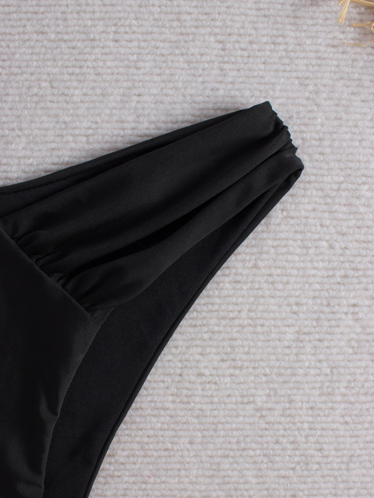 2026 Black Sexy Swimsuit Only Pants High Cut Swimwear Women Solid Bathers Bathing Swimming Trunks Swim Suit Female XXL