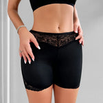 1pcs Women's Safety Pants Summer Thin Underwear Lace Mesh gauze High Waist Shorts Panties For Women Plus Size No Trace Leggings