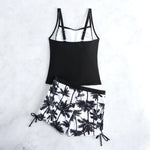2026 Strappy Tankini Set Two Pieces Swimwear Female Beach Wear Swimsuit Women Bathers Bathing Swimming Swim Suit Beachwear