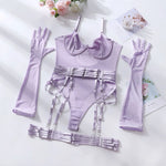 Sexy Lingerie Super Hot Women's Underwear Sets Sexy Ensemble Lingeries Femmes Female Bra Set Erotic Lingerie Woman Pyjama-sets