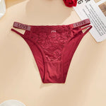Lace Sexy Women Panties Seamless Underwear Rhinestone Briefs Ladies Briefs Women's Intimates Sexy Stretch Panties