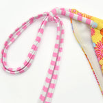 sexy flower print triangle bikinis sets two pieces side tie swimsuit thong Swimwear Biquini conjunto de bikini tankini beachwear