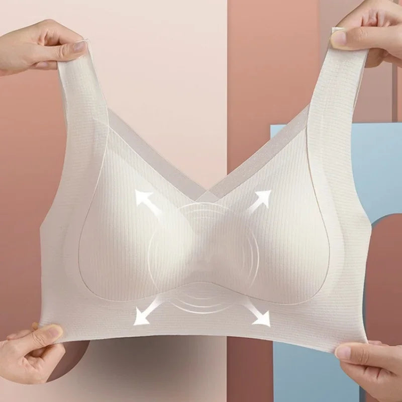 Women's Wireless Bras For Women Support Seamless Underwear Comfortable No Steel Ring Fitness Underwear Sexy Lingerie