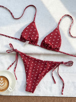 Sexy Swimsuit Women's Bikinis Swimwear WomanBathing Suit 2 Piece Triangle Bikinis Sets Beach Dress Wear Cover Up Beachwear