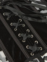 Royal corset body-shaping corset undergarment thin and breathable summer style with a cinched waist and plastic-boned mesh sexy