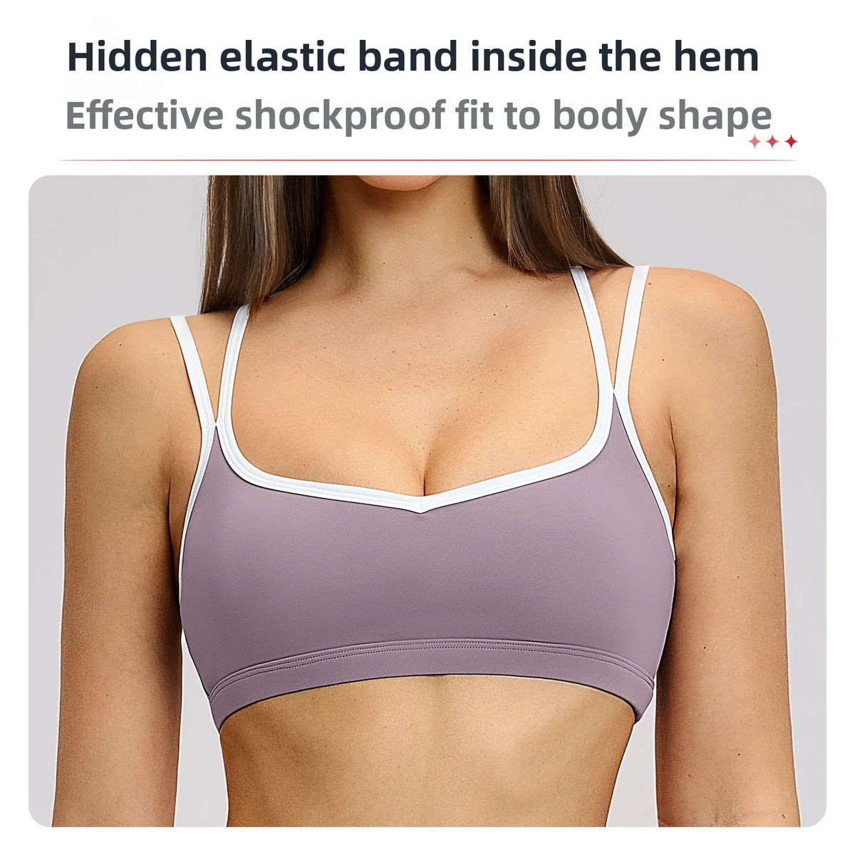 Sexy Back Sports Bra Top Women's Push-Up Yoga Underwear Fitness Top Running Workout Yoga Top Soft Beauty Back Bras Gym Underwear
