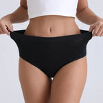 6Pcs/Set Women Cotton Panties High Rise Briefs Female Breathable Underpants Sexy Lingerie Tummy Control Underwear M-XXXL