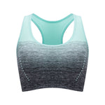 Women Sports Bra Shock-absorbing Bra Breathable Shock-proof Underwear Steel Ring Free Yoga Bra Running Vest Fitness Workout Tops