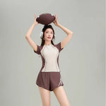 New Split Swimsuit for Women, Conservatively Concealed and Slimming, Swimming Pool Exclusive for Girls' Vacation Swimsuit