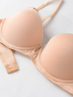 European and American sexy smooth t-shirt push up bra stylish underwiregathering bra luxurious and noble bra