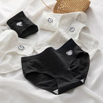 1Pc Cotton Panties Women Solid Color Briefs M-XL Underwear Soft Underpants Women's Panty Intimates