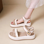 Summer New Fashion Women's Sandals Casual Beach oes Comfortable Heightening Sandals Roman sandals