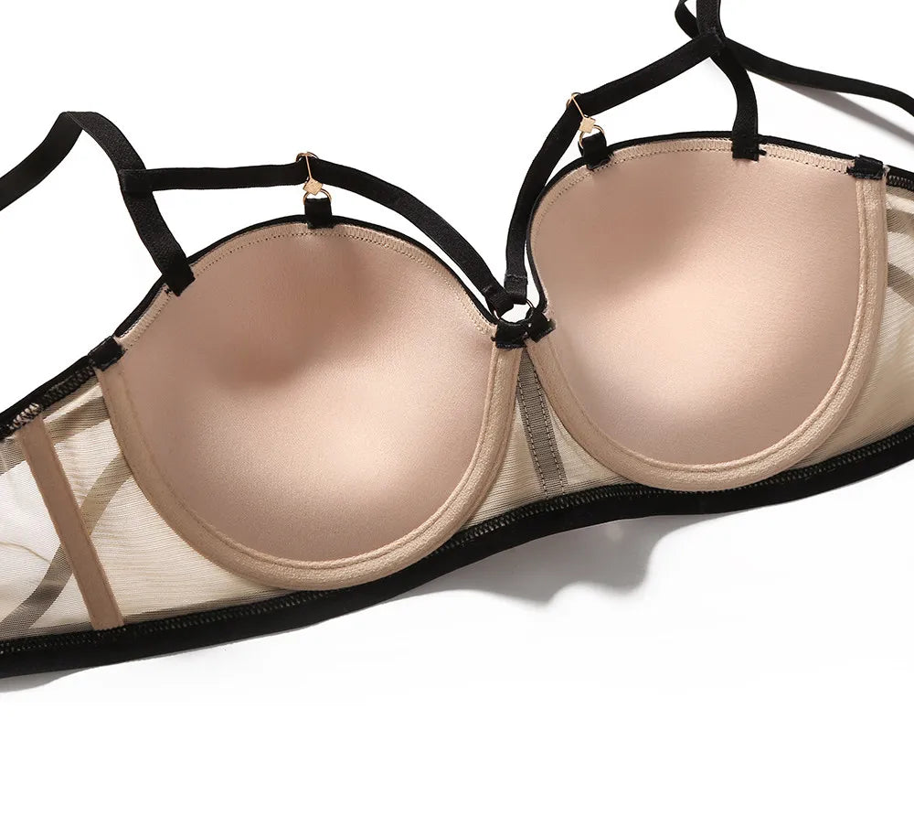 Sexy Pure Desire Bralette Set Women Sin Aros Push Up para Pequeño Busto Encaje Verano Nuevo Estilo Envío Gratis MOYISU PP TUSHY