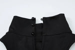 FDYOUI 2026 Summer Halter Neck Off Shoulder Corset High Street Women Sexy Sleeveless Crop Top Hollow Out Slim Tank Tops Clubwear