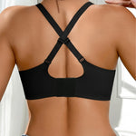 Ladies' Winter Bralettes | 3D Soft Air Support, Women's Seamless Wireless Sports Bras - Push-Up Design Everyday Basic Bras