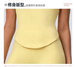 2 Pieces Sportswear Women Yoga Shorts Set Short Sleeve Sports T Shirts High Waist Hip Lifting Running Leggings Fitness Outfits