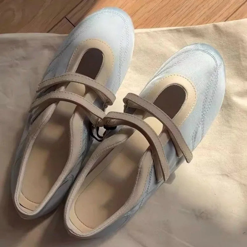 Flats Mary Jane Ballet Shoes Women Sandals Loafers Summer 2026 Trend Shallow Casual Shoes New Dress Comfort Zapatos De Mujer