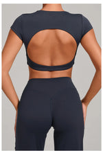 Sexy Hollow Out Backless Sports Shirts Women Shorts Sleeve High-strength Double-layer Stitching Without Chest Sports Tank Tops