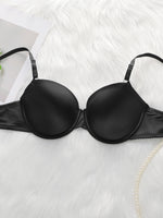 The Best-selling Sexy Gathering Solid color bra underwear with adjustable waist circumference Two-piece Women Underwear Set 2374