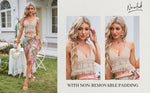 Boho Crochet Halter Top for Women Summer Beach Knit Crop Top with Tassels Backless Sleeveless Bralette