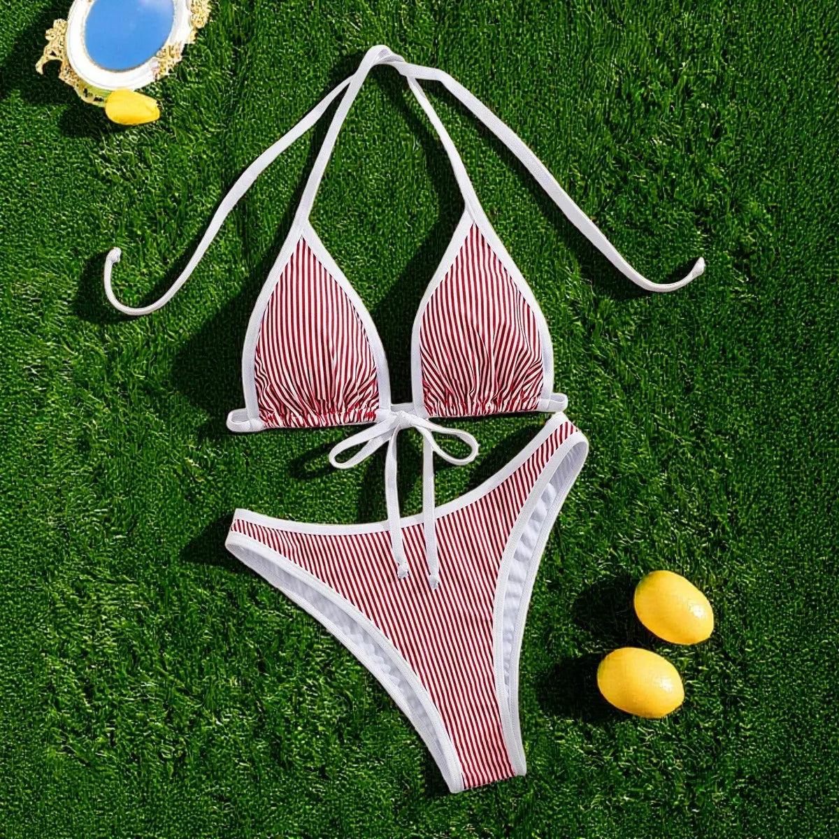 Sexy Women's Swimsuit Two-piece Bikinis Sets Two-piece Beach Trend Bikini Female Swimwear for Bathing Suit Woman Beachwear
