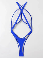 Cross Backless Extreme Micro Thong Female Swimwear One Piece Swimsuit Women Monokini High Cut Bathing Suit Swim Beach Bodysuit