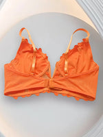 Sexy Floral Embroidered Mesh Sheer Underwire Lingerie Minimizer Bras for Women Full Coverage Underwire Bras